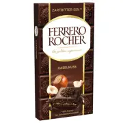 Ferrero Rocher Board Dark Chocolate With Hazelnuts 90g