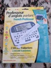 Franklin Fqs-1840 French Professor Electronic Translator Brand New Old Stock