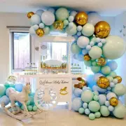 Green Balloon Arch Kit Set Birthday Wedding Baby Wreath Decoration 126Pcs