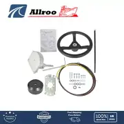 For Marine Engine Turbine Steering System 10FT SS13710 Boat Cable With Wheel New