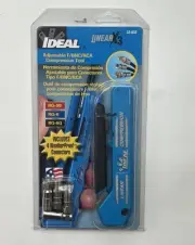 Ideal LinearX3 Adjustable F/BNC/RCA Compression Tool #33-632 Coaxial RG-59 RG-6