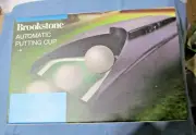 Brookstone Automatic Golf Ball Return Indoor Putting Practice Cup Training Put