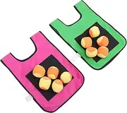CLISPEED 1 Set Sticky Vest Sticky Vest Game Ball Bulk Play Balls Party Soft Play Educational Throwing Catch Bouncy Tag Boy Dodgeballs