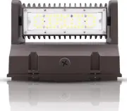 LED Wall Pack Light 40W Rotatable Adjustable 5000K 5500LM, Outdoor Area Pack Led