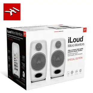 【IK Multimedia】iLoud Micro Monitor 監聽喇叭 白色特別限定(原廠公司貨 商品保固有保障)