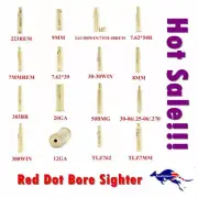 Brass Red Cartridge Bore Sight Sighter Boresight For Laser Rifle Scope Supply