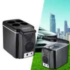 6L Blk Mini Car Fridge Refrigerator Warmer 12V