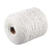 Macrame Cord White 547 Yard 0.16-in Dia Cotton Rope Braided String