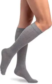 Sigvaris Women's Style Linen Compression Socks 20-30mmHg Small Tall - Hypoallerg