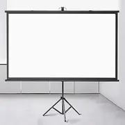 Outdoor Projection Screen with Stand, Foldable Projector Screen Quick Freestanding Movie Screen for Outdoor Party/Family Gathering/Picnic/Camping Presentation(203x150cm/80x59in)