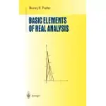 BASIC ELEMENTS OF REAL ANALYSIS