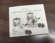 FOX Model Airplane Engine Series 5 --- .29 .36 .40 Owners Guide