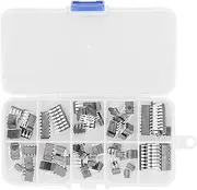 85 Pcs IC Assortment Kit, 10 Specifications Integrated Circuit IC Chips, Fine Made, with Storage Box for Home Circuit Work, Precise Timer, Dual Op Amp, Amplifier