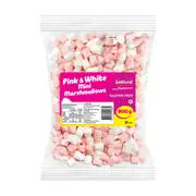 Pink and White Mini Marshmallows 800g
