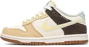 [Nike] Big Kid's Dunk Low GS 'Coconut Milk/Soft Yellow' (HQ3474 171)