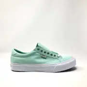 Vans Court Bay/True Teal Women's Size 9 White VN0A2Z5NMQV
