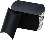 STOBOK 50pcs Paper Candy Boxes Pillow Shape Party Favor Candy Bags with Rope Decorative Containers for Home