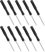 10PCS Mini Slotted Screwdriver, 3mm Flat Head for Watch Eyeglasses Electronics