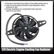 1x 12V Electric Engine Cooling Fan Radiator for 150cc 200cc 250cc Motorcycle ATV