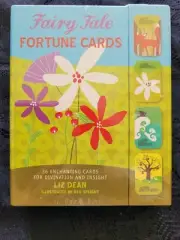 Fairy Tale Fortune Cards and Book Set by Liz Dean. Tarot Divinity. RARE.