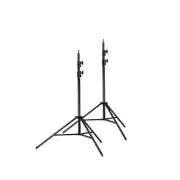 2 x 280cm Heavy Duty Light Stand Tripod - Bundle