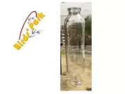 Infusion Borosilicate Glass Bottle 200ml *2 SIDE OPEN* Autoclave - 2pcs