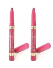 PACK OF 2 - L'Oreal Colour Riche Le Matte Lipstick Lip Pen, 104 Game Set & Matte