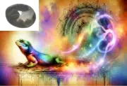 Lizard Spirit Pearl a Mythological Pearl got from Lubang Jeriji Saleh Cave