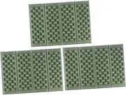 Abaodam 3pcs Portable Picnic Cushion: Foldable Outdoor Sitting Pad Lightweight Camping Seat Mat for Hiking Backpacking Park Activities