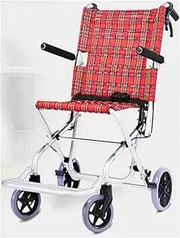 Lightweight Foldable Wheelchair Old Man Folding Small Light Portable Travel Light Small Small Wheel Hand Pushing Step Chair Year Home Light Folding Wheelchair