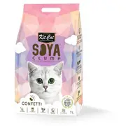 Kit Cat Soya Confetti Clumping Cat Litter 7L 7L
