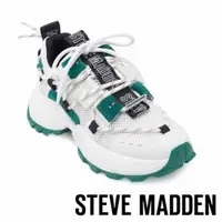 在飛比找momo購物網優惠-【STEVE MADDEN】TAZMANIA 拼接綁帶厚底老