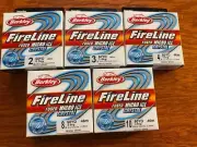 Berkley Fire Line Micro Ice Fishing Line Crystal 50yd Choose Lb - 2, 3, 4, 8, 10
