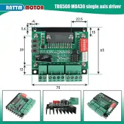 〖US〗Single Axis MD430 Stepper Motor Driver 16 Microstep 12-34V DC for CNC Router