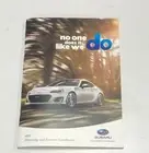 GENUINE SUBARU BRZ SERVICE LOG BOOK 2018 SA1182 NEW