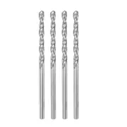 4pcs 1.85mm C3/K10 Tungsten Carbide Precision Straight Shank Twist Drill Bit