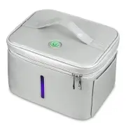 UV Disinfection Bag, Portable LED UV Sanitizer Box USB-Powered Travel UV Cleane