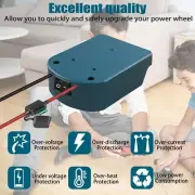 2Pcs Power Wheels Makita 18V Battery Conversion Kit for DIY Use RC Car Robotics