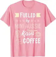 Mini Aussie Mom Australian Shepherd Dog Coffee Lover T-Shirt Hoodie