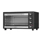 Devanti Electric Convection Oven Bake Benchtop Bench Rotisserie Grill 60L Black