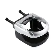 Silver Car Cup Holder Air Vent Mount Drink Can Holder Tray for Vehicle Dashboard