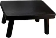 Step Stool,Small Floor Table Sturdy Nonslip Foot Rest Foot Stool for Fishing Stool Bedroom Beside Kitchen High Bed
