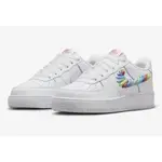 代購NIKE AIR FORCE 1 LOW GS RAINBOW 鞋帶勾勾 FQ4948-100 彩虹白 女鞋