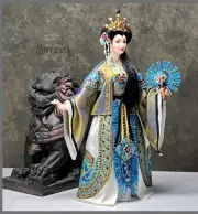 1:12 Visual Miniature Doll Dressing ~ Dana Burton~EMPRESS TUTORIAL/PATTERN