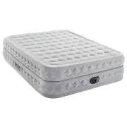 NNEDSZ Intex Dura-beam Deluxe Supreme Air-flow Air Mattress - Queen