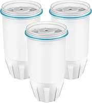 Upgraded Water Filter Replacement for ZERO Pitcher, 3 Pack Water Filters Replacement for ZR-001, ZR-017, ZD-010RP, ZP-010, 5 Stage Filter System, Reduce Lead, TDS by APPLIANCEMATES