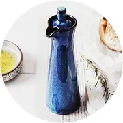Oil Dispenser Bottle, Oil and Vinegar Cruet, Oil Vinegar Ceramic Dispenser Bottles Small 120ML Soy Sauce Bottle Jar Vinegar Oil Gravy Boats Seasoning Dispenser /176