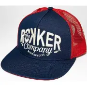 Snapback Blue Red Trucker Cap