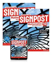 Australian Signpost Mathematics New South Wales 10 (5.1-5.2) Student Book, eBook and Homework Program