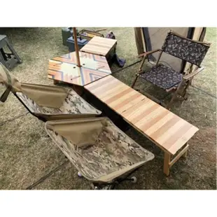 CampingBar 戰術椅/月亮椅 CP多地形混色迷彩 軍綠 休閒椅 露營椅 輕量椅【露戰隊】